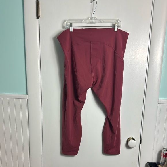 Lululemon InStill High-Rise Tight 25" Mulled Wine Size 20 - Picture 4 of 10